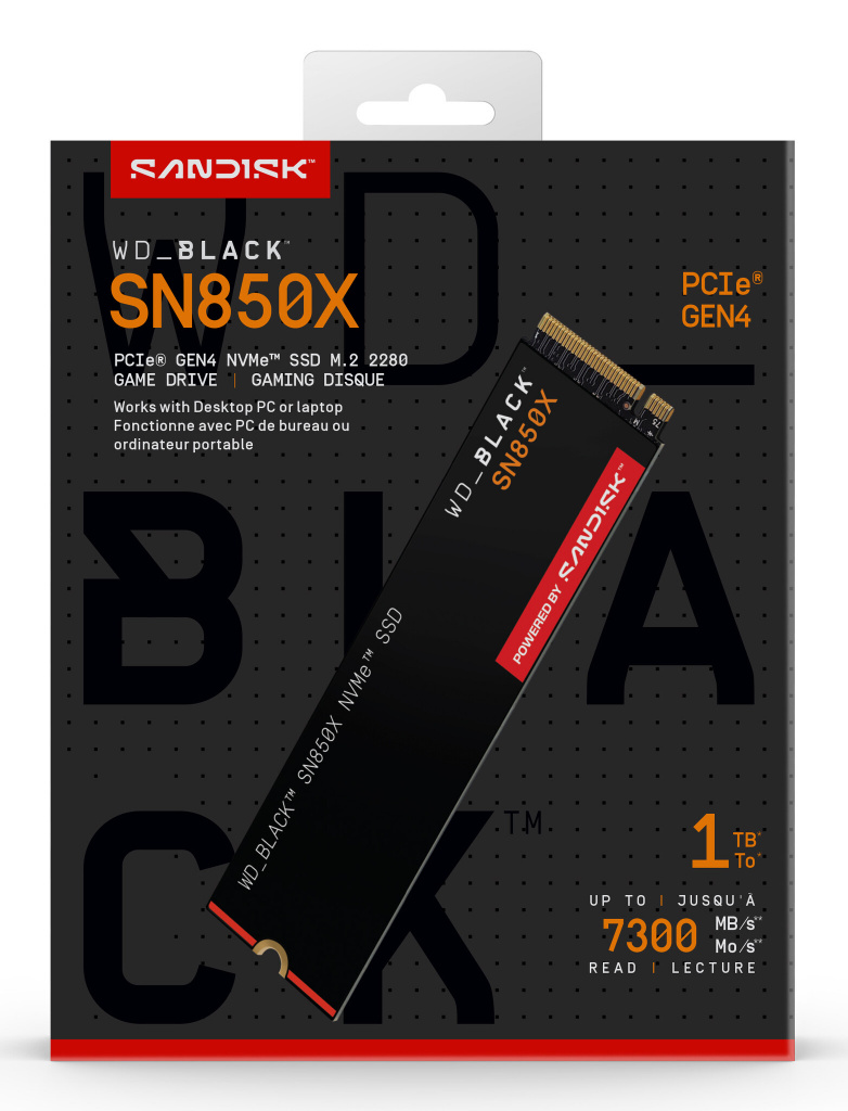 Western Digital Black WD_BLACK SN850X NVMe 1 TB M.2 PCI Express 4.0 - Afbeelding 5