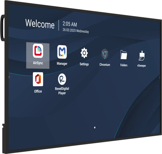 Viewsonic CDE6531-1C beeldkrant Digitale signage flatscreen 165,1 cm (65") LCD Wifi 500 cd/m² 4K Ultra HD Zwart Type processor A - Afbeelding 2