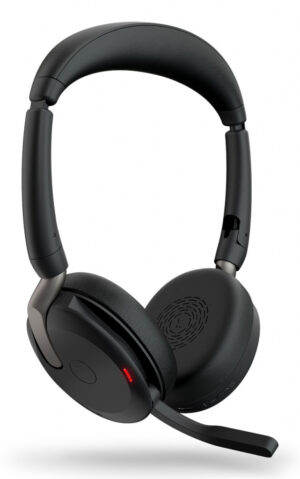 Jabra Evolve2 65 Flex Headset Draadloos Hoofdband Kantoor/callcenter USB Type-C Bluetooth Oplaadhouder