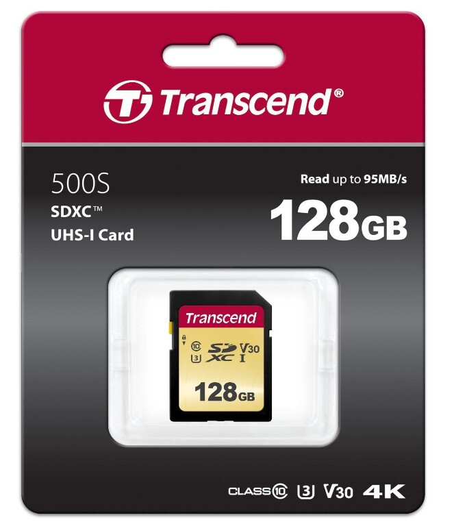 Transcend 128GB UHS-I U3 SD SDXC Klasse 10 - Afbeelding 2