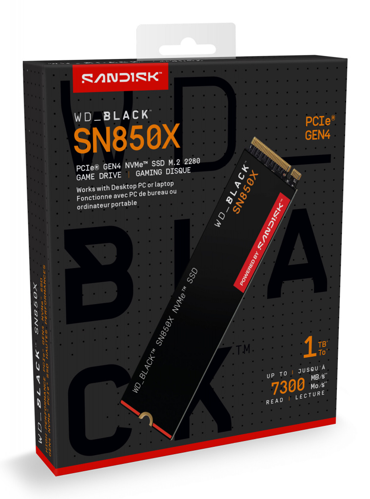 Western Digital Black WD_BLACK SN850X NVMe 1 TB M.2 PCI Express 4.0 - Afbeelding 6