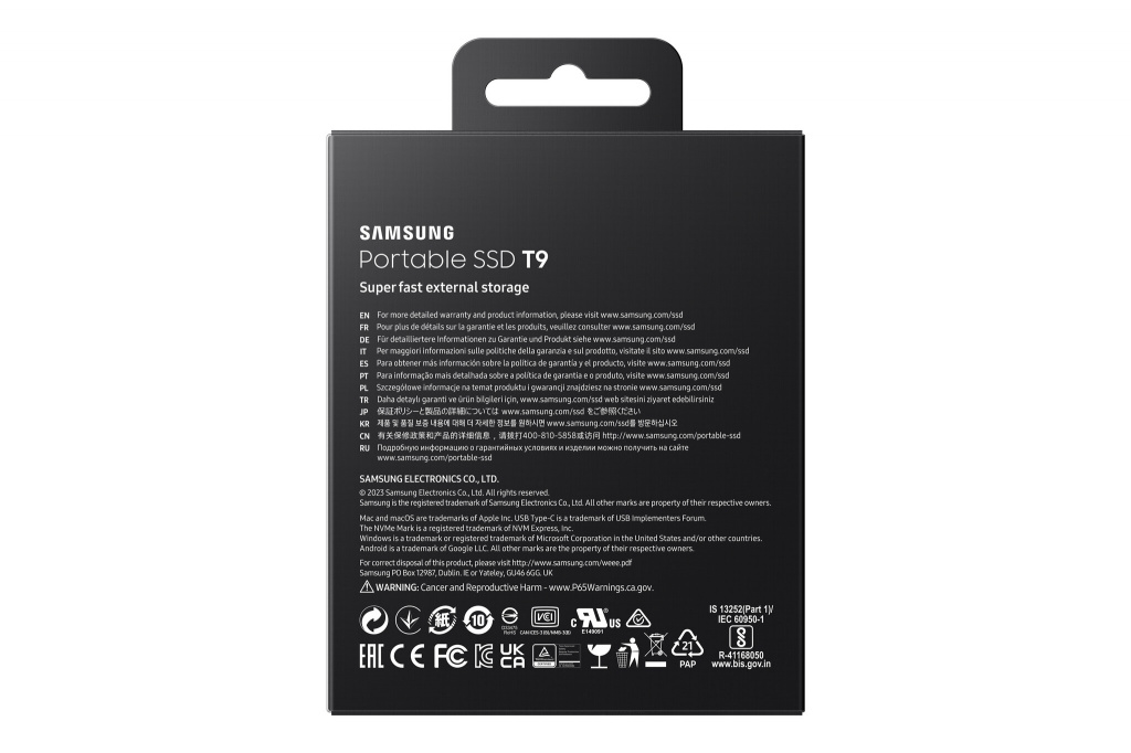 Samsung MU-PG4T0B 4 TB USB Type-C USB 3.2 Gen 2x2 Zwart - Afbeelding 9