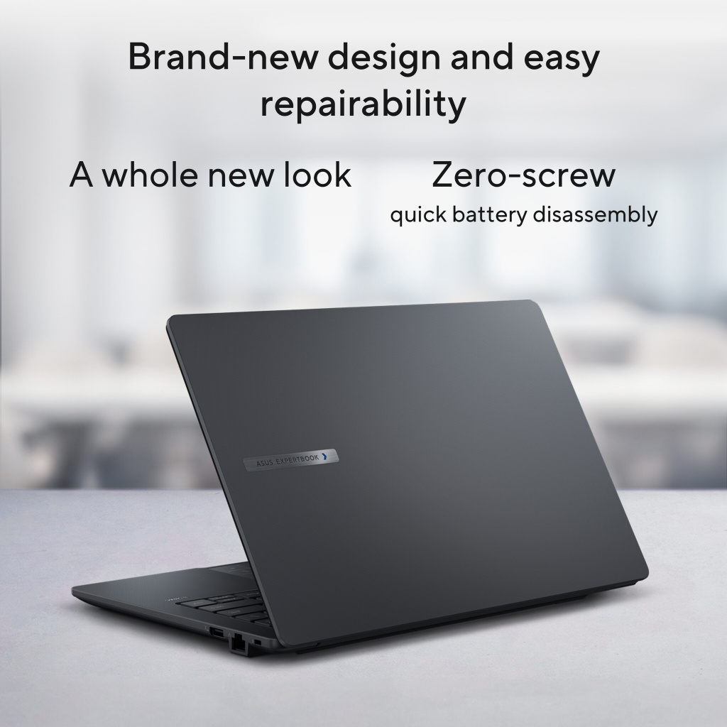 ASUS ExpertBook B1 B1403CVA-S68350X Intel Core 7 150U Laptop 35,6 cm (14") Full HD 16 GB DDR5-SDRAM 512 GB SSD Wi-Fi 6E (802.11a - Afbeelding 18