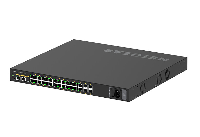 NETGEAR GSM4230P Managed L2/L3 Gigabit Ethernet (10/100/1000) Power over Ethernet (PoE) 1U Zwart - Afbeelding 4