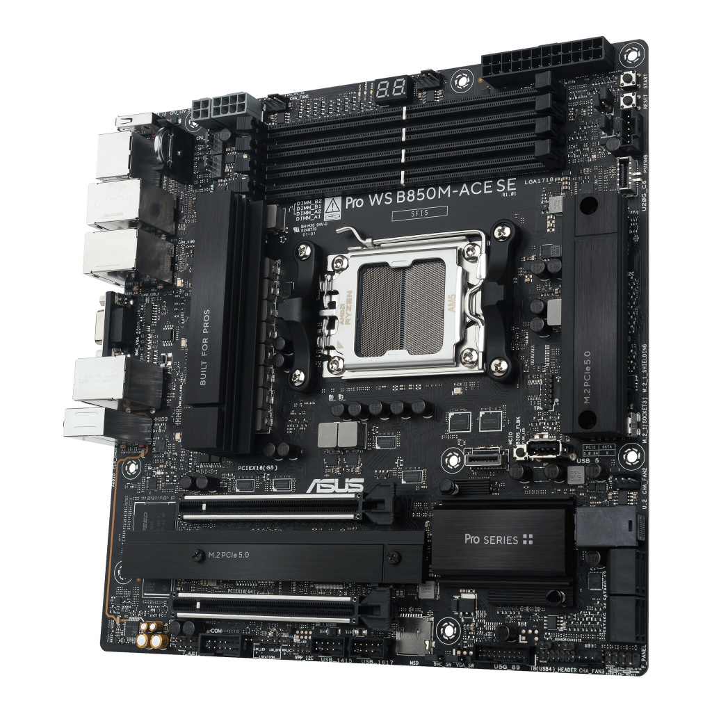 ASUS PRO WS B850M-ACE SE AMD B850 Socket AM5 micro ATX - Afbeelding 4