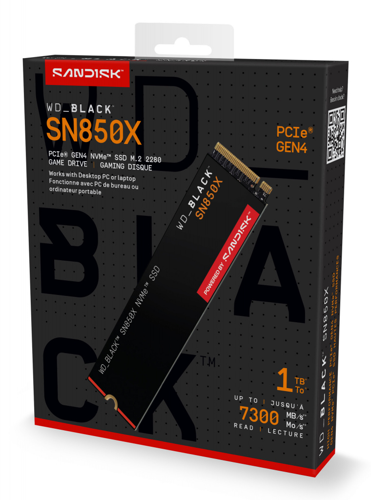 Western Digital Black WD_BLACK SN850X NVMe 1 TB M.2 PCI Express 4.0 - Afbeelding 7
