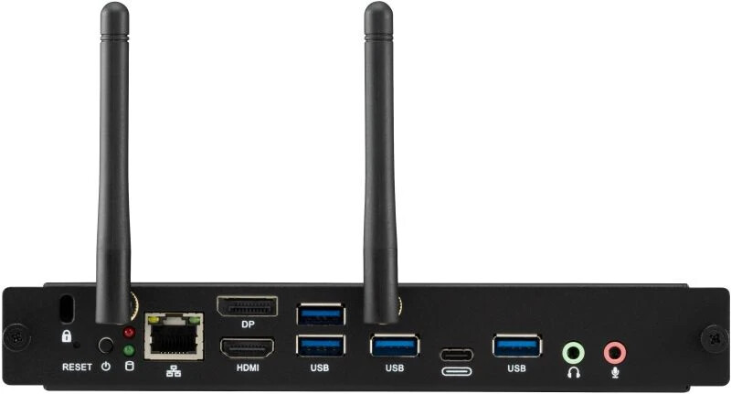 Viewsonic VPC35-W53-G1 PC's/werkstation Intel® Core™ i5 i5-1240P 8 GB DDR4-SDRAM 256 GB SSD Windows 11 Pro Slot-in PC Mini PC Zw - Afbeelding 3