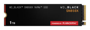 Western Digital Black WD_BLACK SN850X NVMe 1 TB M.2 PCI Express 4.0