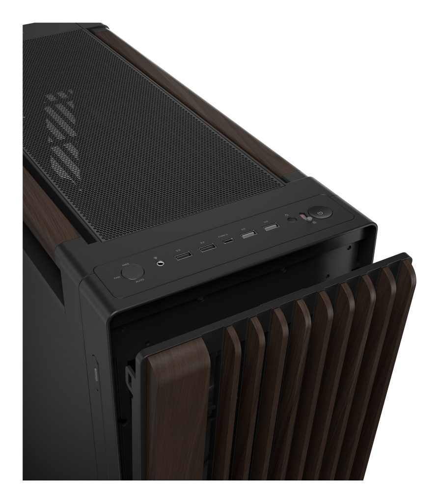 ASUS ProArt PA602 Wood Edition Modern Black - Metal Panel Midi Tower Zwart, Hout - Afbeelding 10
