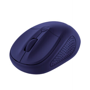 Trust Primo muis – draadloze muis – ambidextrous muis – RF draadloos – optische muis – Blauw