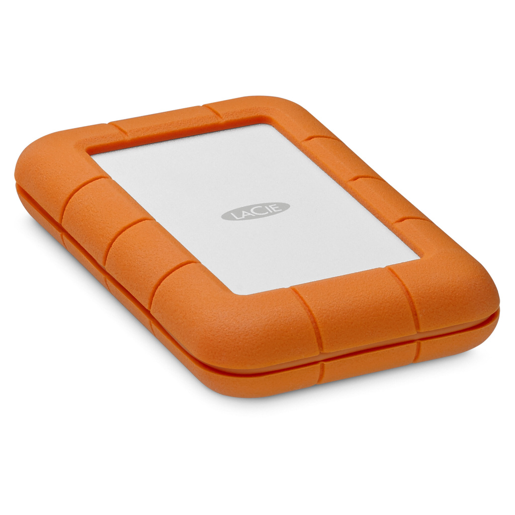 LaCie Rugged USB-C externe harde schijf 5 TB USB Type-C 3.2 Gen 1 (3.1 Gen 1) Grijs, Geel - Afbeelding 4