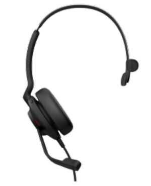 Jabra Evolve2 30 SE USB C/A UC Mono Headset Bedraad Handheld Kantoor/callcenter USB Type-C / USB Type-A Zwart
