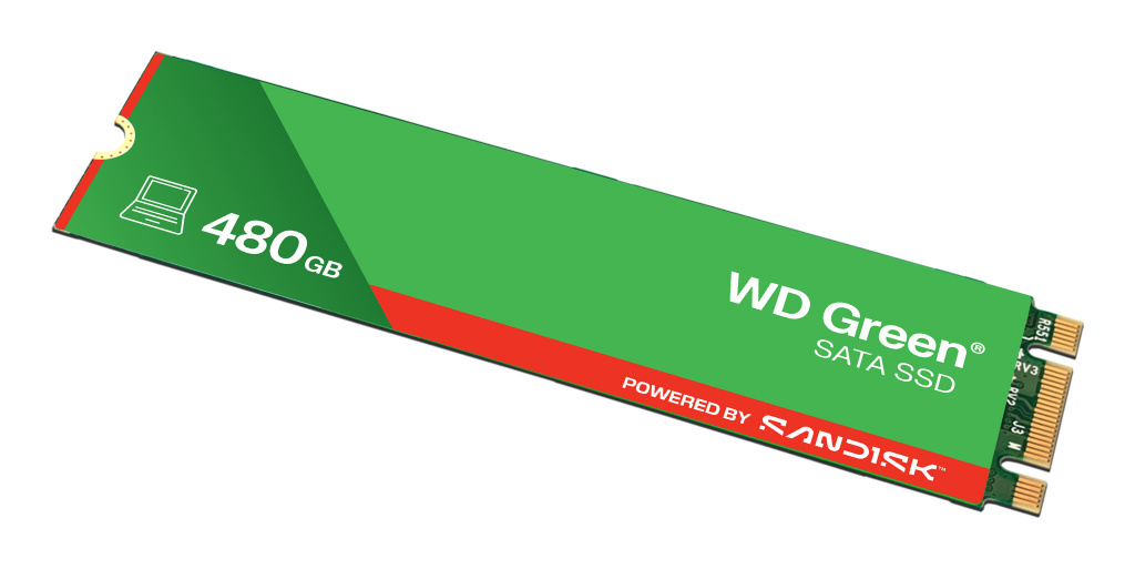 Western Digital Green WDS480G3G0B 480 GB M.2 SATA III - Afbeelding 3