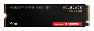 Western Digital Black WD_BLACK SN7100 NVMe 4 TB M.2 PCI Express 4.0 3D TLC NAND