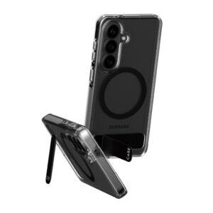 PanzerGlass CARE™ by ® Kickstand Case Transparent w. Qi Samsung Galaxy S26 mobiele telefoon behuizingen Hoes Transparant