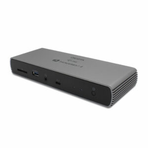 DICOTA D32006 laptop dock & poortreplicator Bedraad Thunderbolt 4 Antraciet