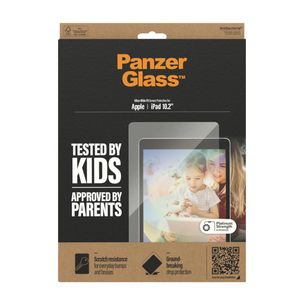 PanzerGlass ® Screen Protector iPad 10.2″ (2019-2021) Doorzichtige schermbeschermer Apple 1 stuk(s) - Afbeelding 3