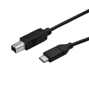 StarTech.com 3m USB-B naar USB-C Kabel, USB 2.0, Type C naar USB-B Data Transfer Kabel