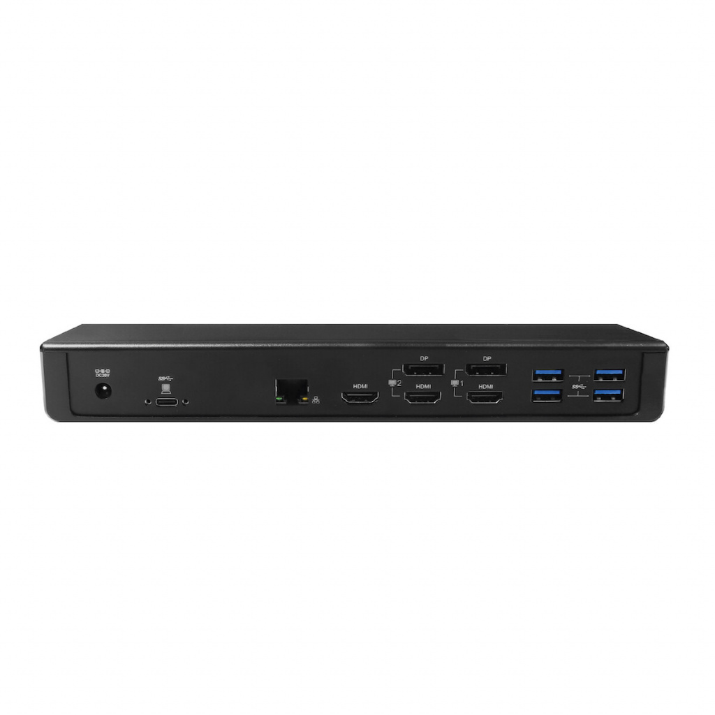 CLUB3D Type-C Universeel (2x 4K60Hz +1x 4K30Hz), oplaad Docking Station 60W DisplayLink® gecertificeerd en DP alt modus - kensin - Afbeelding 3