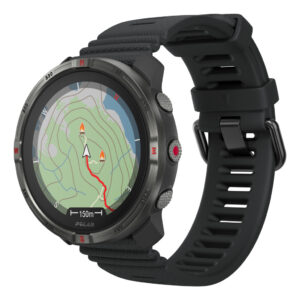 Polar Grit X2 3,25 cm (1.28") AMOLED 44.7 mm Digitaal 416 x 416 Pixels Touchscreen Zwart GPS
