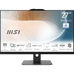 MSI Modern AM272P 1M-848EU All-in-One PC/workstation Intel Core 5 120U 68,6 cm (27") 1920 x 1080 Pixels Alles-in-één-pc 8 GB DDR