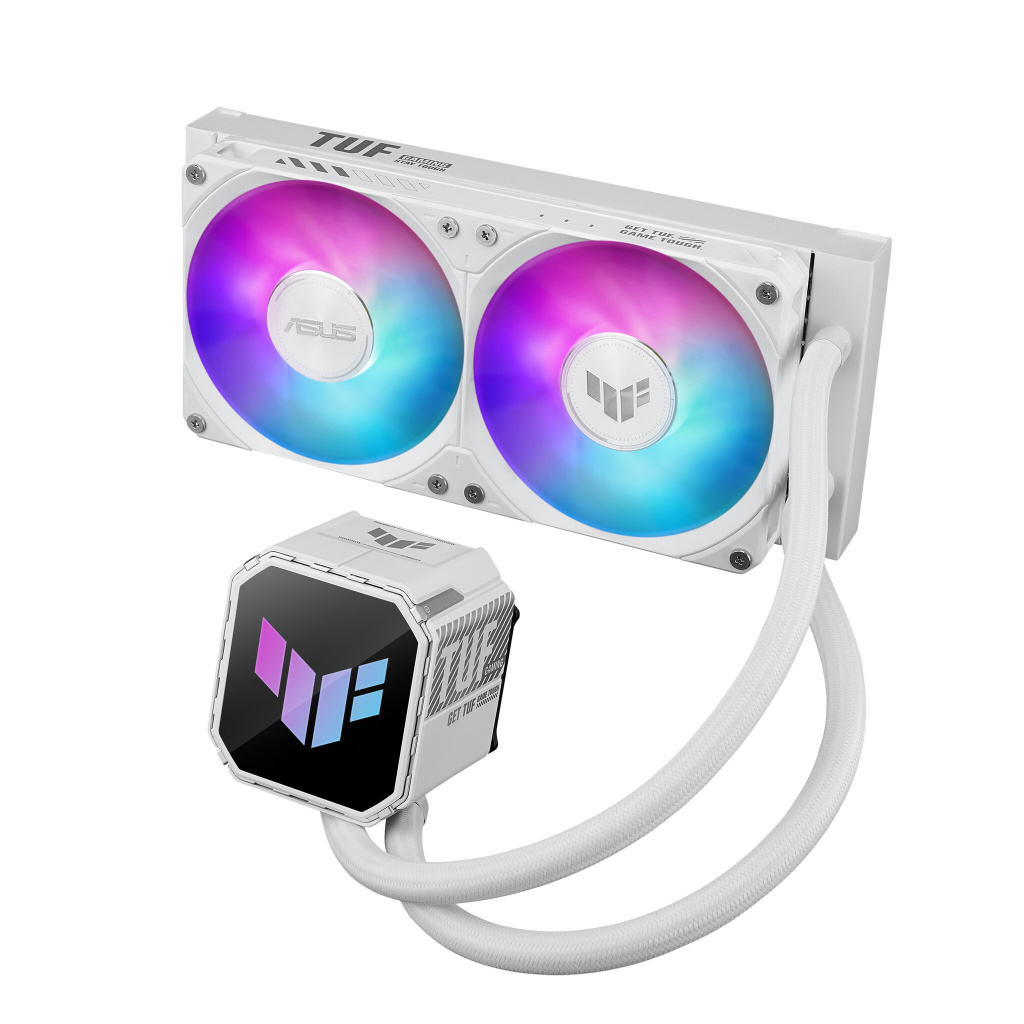 ASUS TUF Gaming LC III 240 ARGB White Edition Processor Alles-in-één vloeistofkoeler 12 cm Wit - Afbeelding 6
