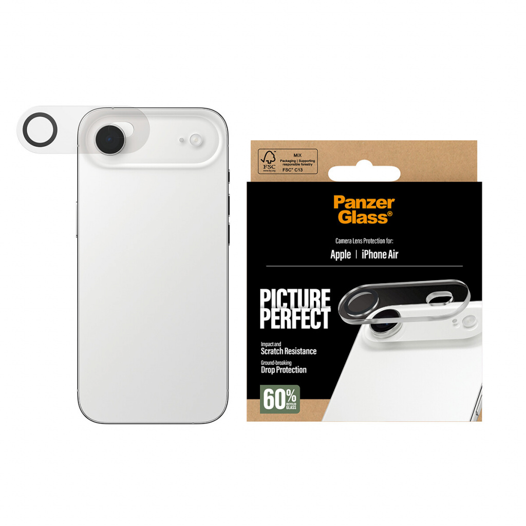PanzerGlass ® PicturePerfect Camera Lens Protector iPhone Air Doorzichtige schermbeschermer Apple 1 stuk(s) - Afbeelding 2
