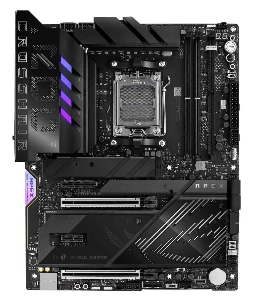 ASUS ROG CROSSHAIR X870E APEX AMD X870E Socket AM5 ATX - Afbeelding 2