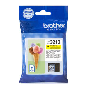 Brother LC3213Y inktcartridge 1 stuk(s) Origineel Hoog (XL) rendement Geel