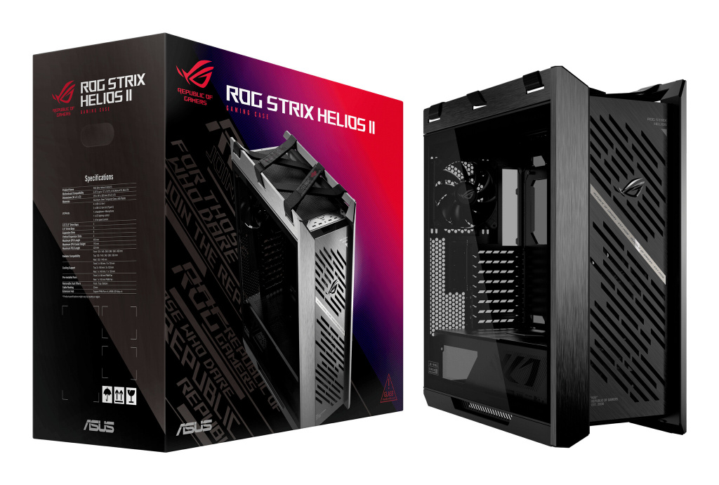 ASUS ROG Strix Helios II GX601S Midi Tower Zwart - Afbeelding 21