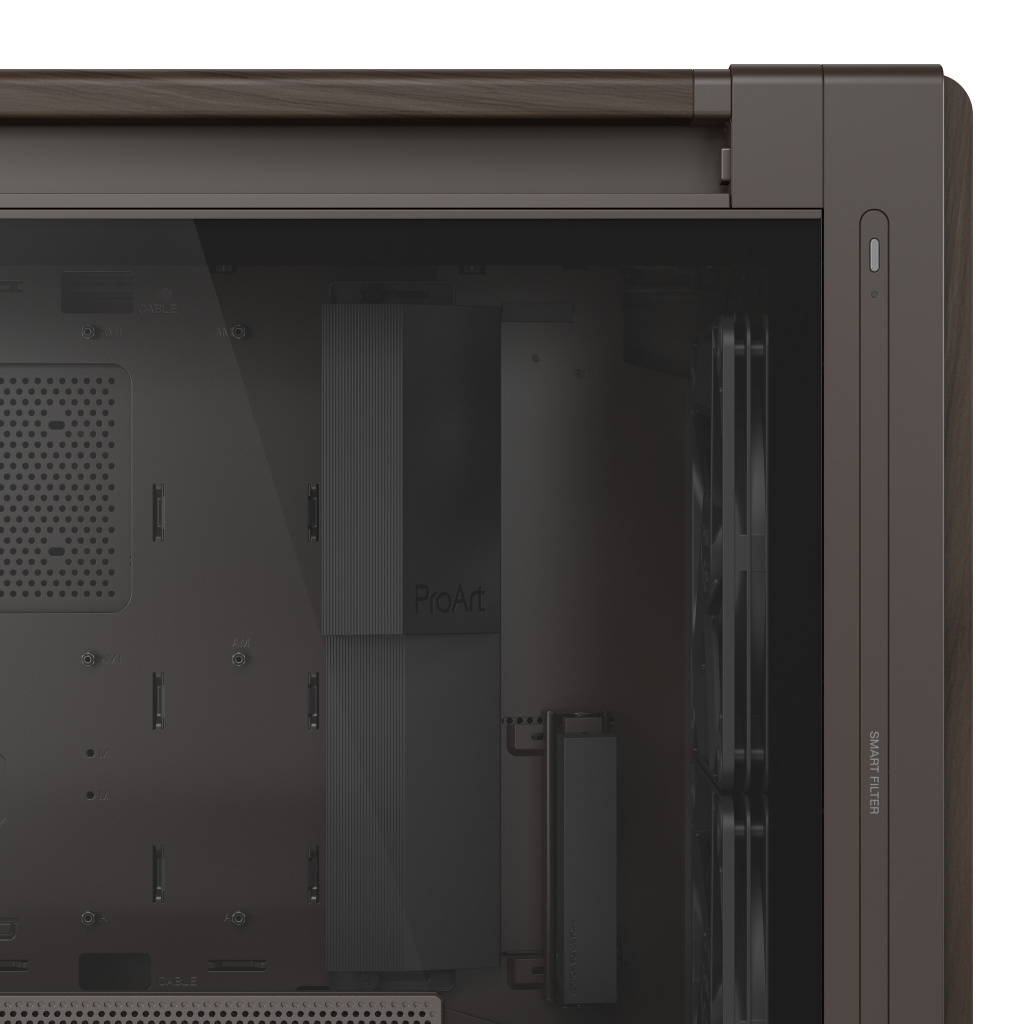 ASUS ProArt PA602 Wood Edition Retro Brown - Tempered Glass Panel Midi Tower Bruin - Afbeelding 13