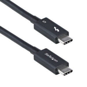 StarTech.com 1m Thunderbolt 5 Kabel, 80Gbps/Tot 120Gbps, 240W PD EPR, 8K 60Hz, Thunderbolt-Gecertificeerde Kabel, Compatibel met