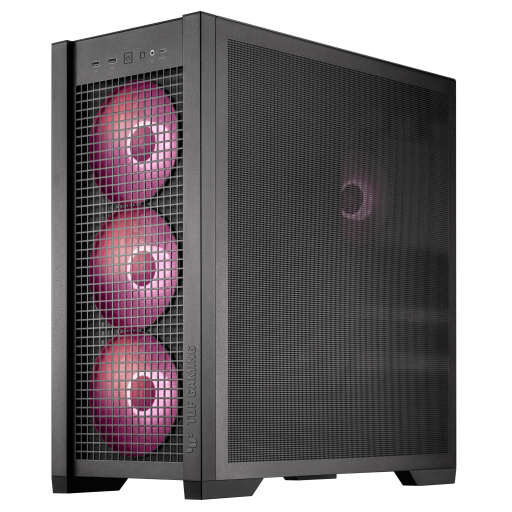 ASUS TUF Gaming GT302 ARGB Midi Tower Zwart - Afbeelding 12