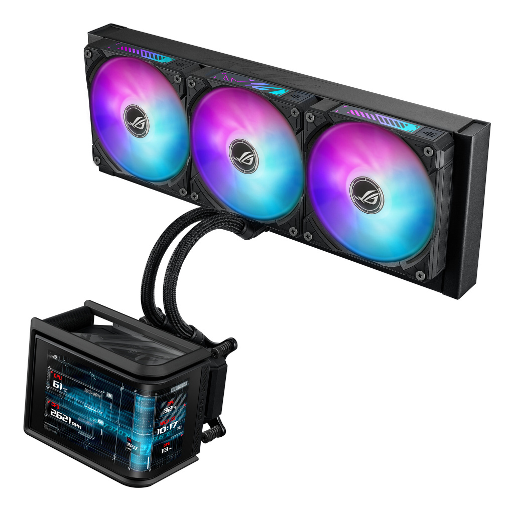 ASUS ROG Ryuo IV SLC 360 ARGB Processor Alles-in-één vloeistofkoeler 12 cm Zwart - Afbeelding 8