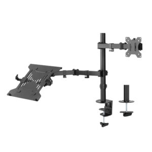 ACT Monitorarm 34" met laptophouder, 1 scherm
