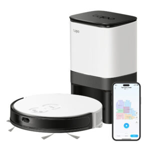 TP-Link Tapo RV20 Mop Plus 4 l Stofzak Zwart, Wit
