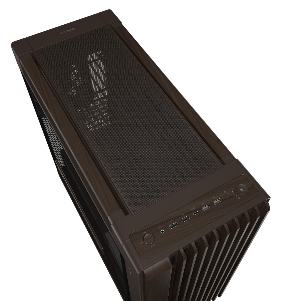 ASUS ProArt PA602 Wood Edition Retro Brown - Tempered Glass Panel Midi Tower Bruin - Afbeelding 6