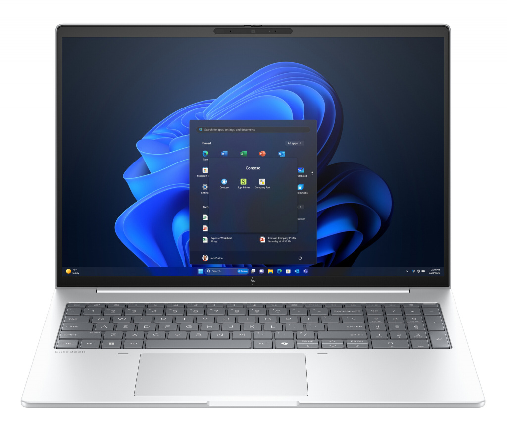 HP EliteBook 8 G1i Next Gen AI Wolf Pro Security Edition Copilot+ PC Intel Core Ultra 7 256V Laptop 40,6 cm (16") WUXGA 16 GB L