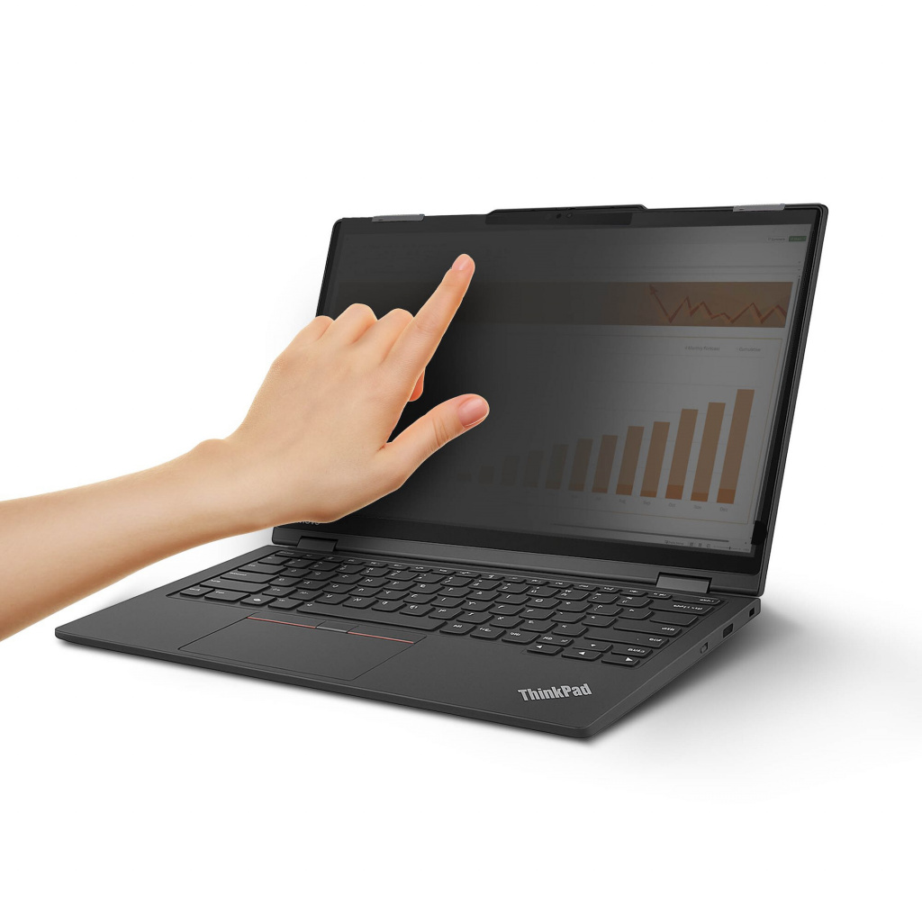 StarTech.com Lenovo X13 Yoga Gen 4 Helder Privacy Filter met Touch, Omklapbaar, 75% Lichtdoorlatendheid, Anti-Glans Laptop Priva - Afbeelding 3