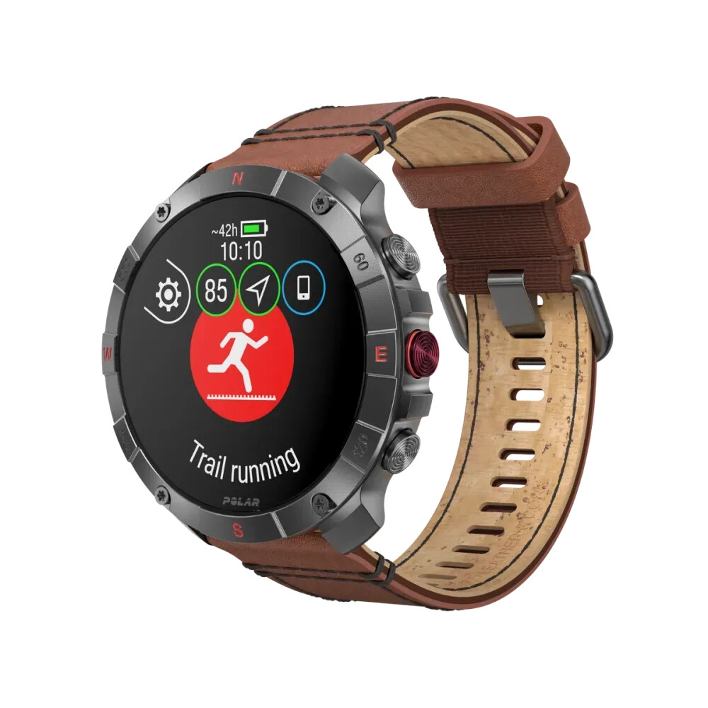 Polar Grit X2 Pro Titan 3,53 cm (1.39") AMOLED Digitaal 454 x 454 Pixels Touchscreen Titanium GPS - Afbeelding 2