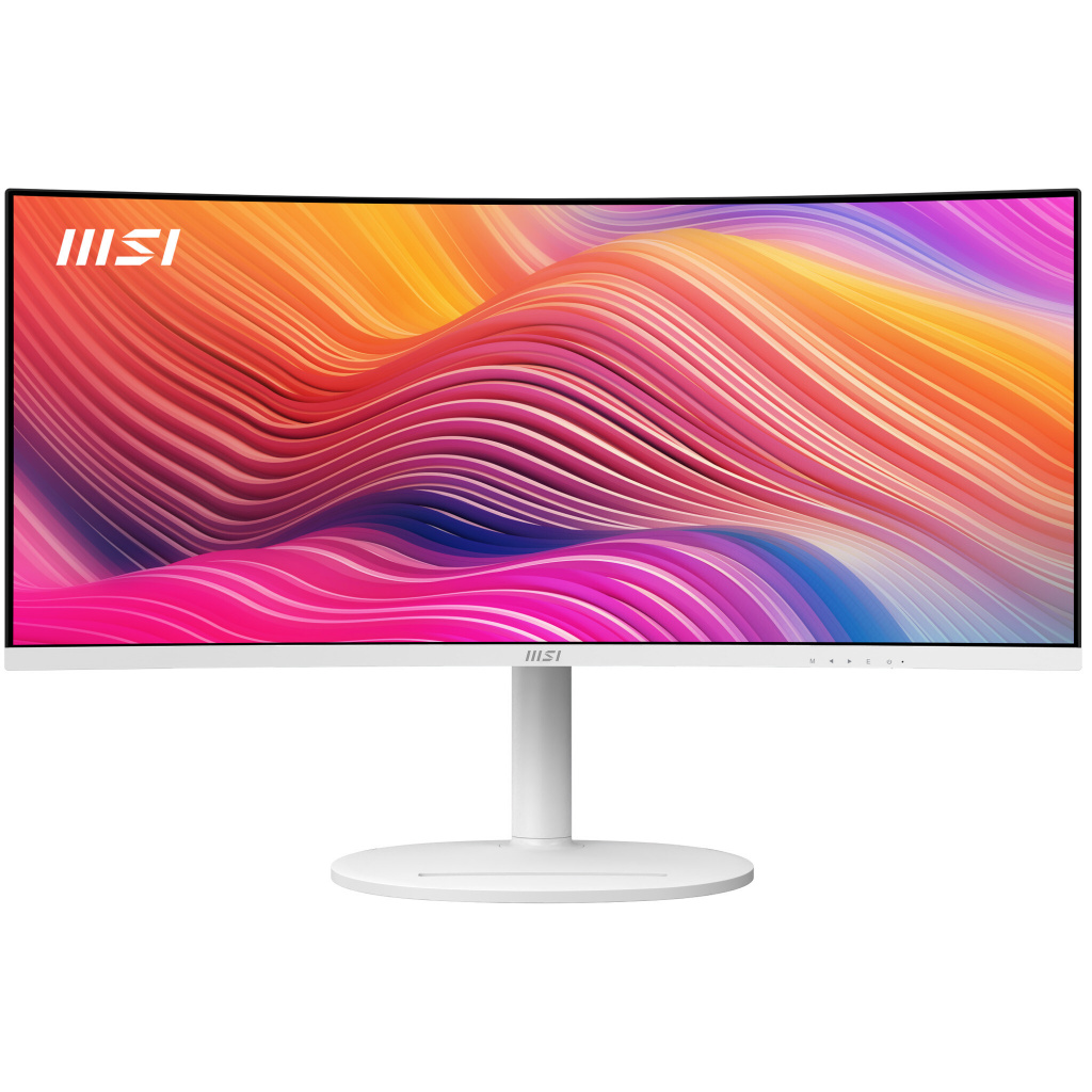 MSI Modern MD342CQPW computer monitor 86,4 cm (34") 3440 x 1440 Pixels UltraWide Quad HD Wit - Afbeelding 2