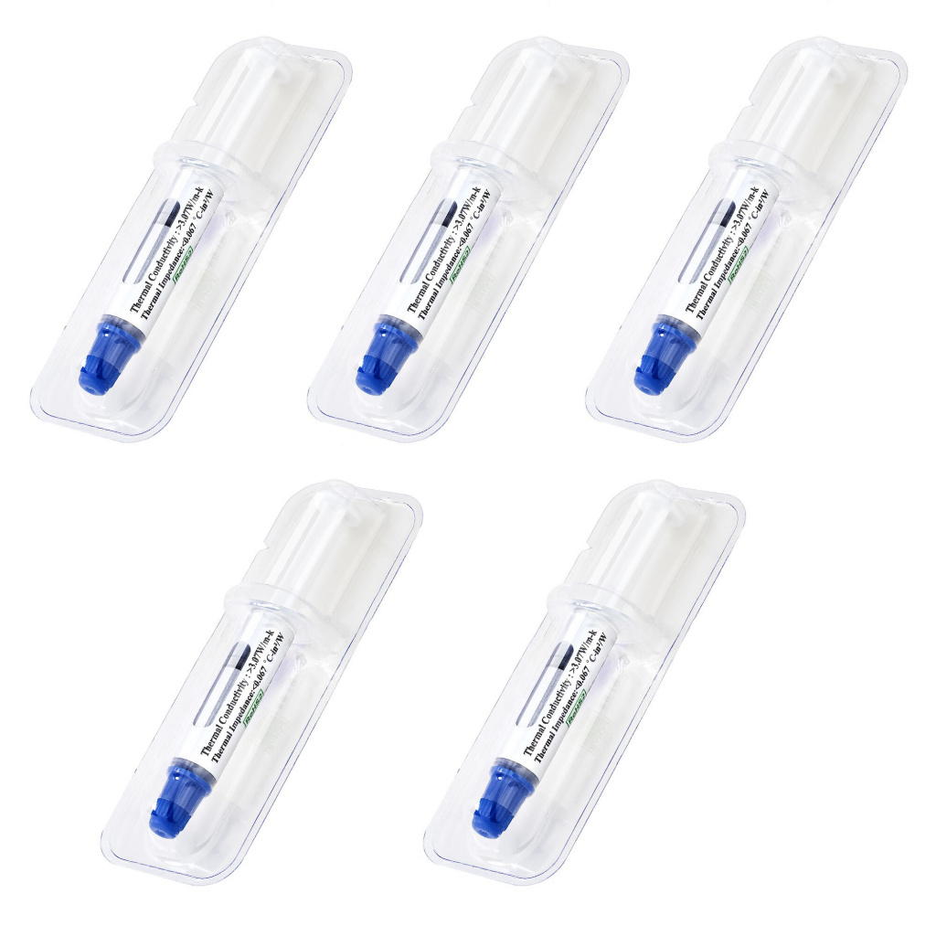 StarTech.com CPU Thermal Paste, Pak met 5 Hersluitbare Tubes (1.5g / st), Metal Oxide Heat Sink Compound, CPU/GPU Thermal Grease - Afbeelding 6