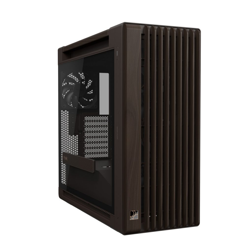 ASUS ProArt PA602 Wood Edition Retro Brown - Tempered Glass Panel Midi Tower Bruin - Afbeelding 2
