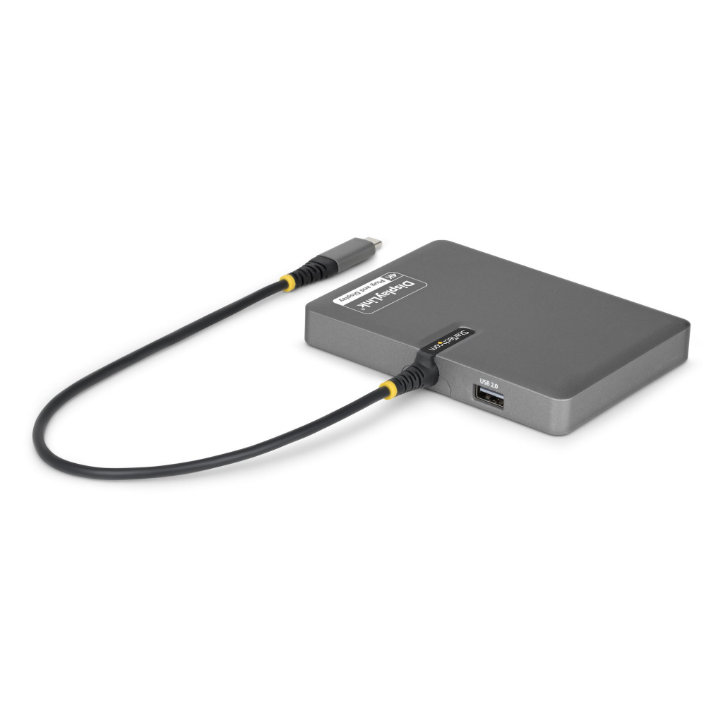 StarTech.com QUAD-USB-HDMI-ADAPT laptop dock & poortreplicator Bedraad USB 3.2 Gen 1 (3.1 Gen 1) Type-C Grijs - Afbeelding 2