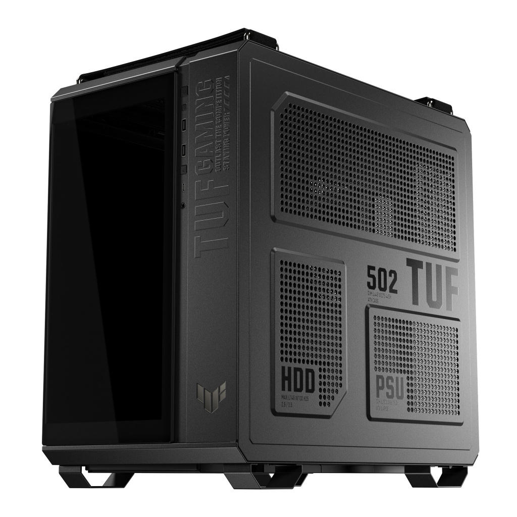 ASUS TUF GAMING GT502 Horizon TG ARGB Black Midi Tower Zwart - Afbeelding 14