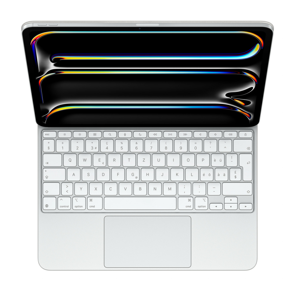 Apple Magic Keyboard voor 13‑inch iPad Pro (M4) - Zwitsers - Wit - Afbeelding 5