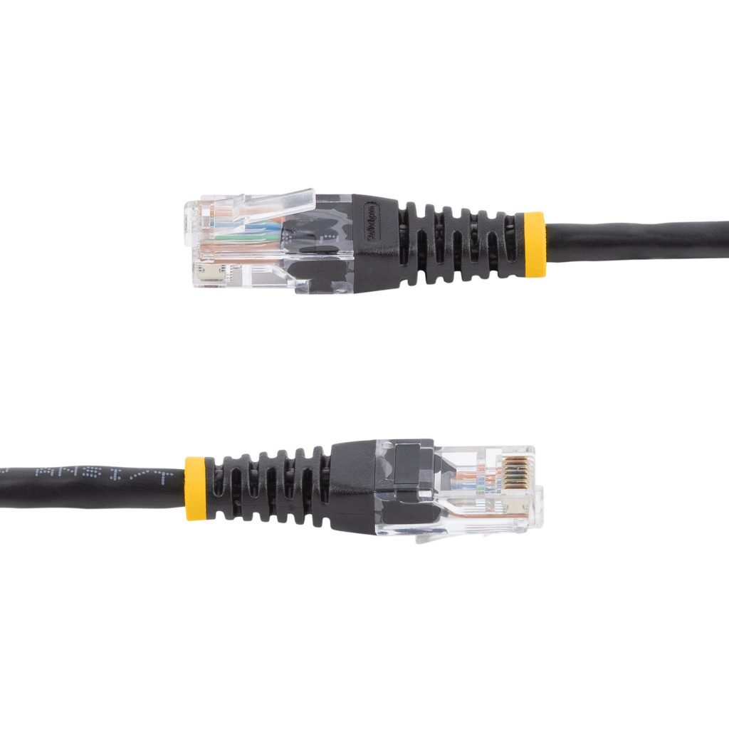 StarTech.com 15 m Cat5e Gegoten RJ45 UTP Netwerkkabel Zwart - Afbeelding 3