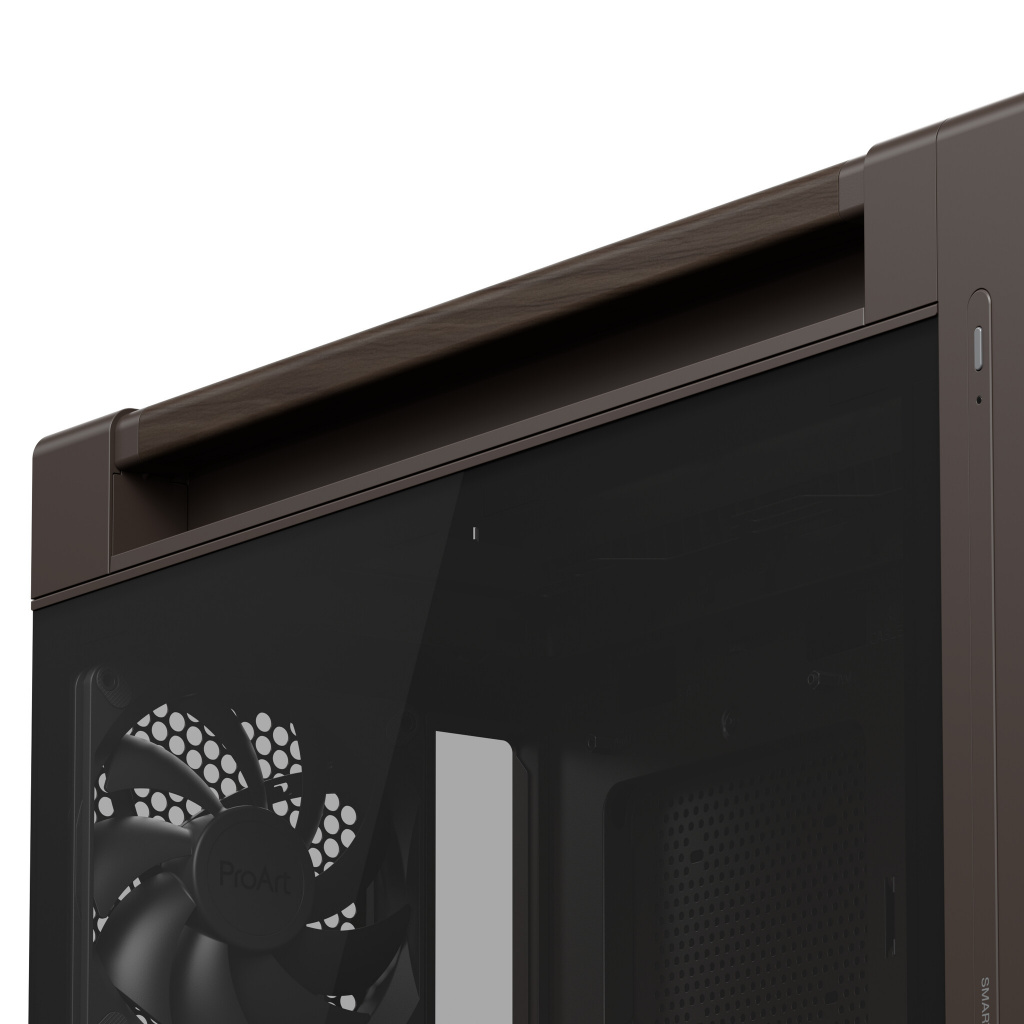 ASUS ProArt PA602 Wood Edition Retro Brown - Tempered Glass Panel Midi Tower Bruin - Afbeelding 14
