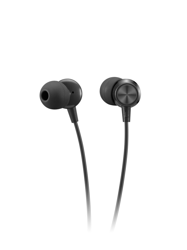 Lenovo 4XD1J77351 hoofdtelefoon/headset Bedraad In-ear Kantoor/callcenter USB Type-C Zwart - Afbeelding 3