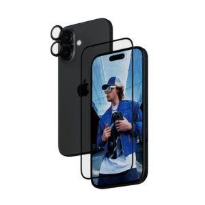 PanzerGlass ® 2-in-1 Bundle iPhone 16 Doorzichtige schermbeschermer Apple 1 stuk(s)
